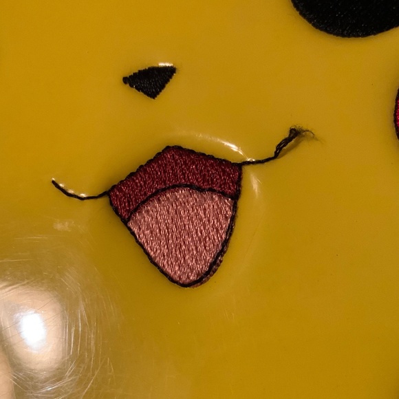 Rare Child’s Pokemon PIKACHU Round Rolling Soft Suitcase with Telescopic Handle - Picture 16 of 16